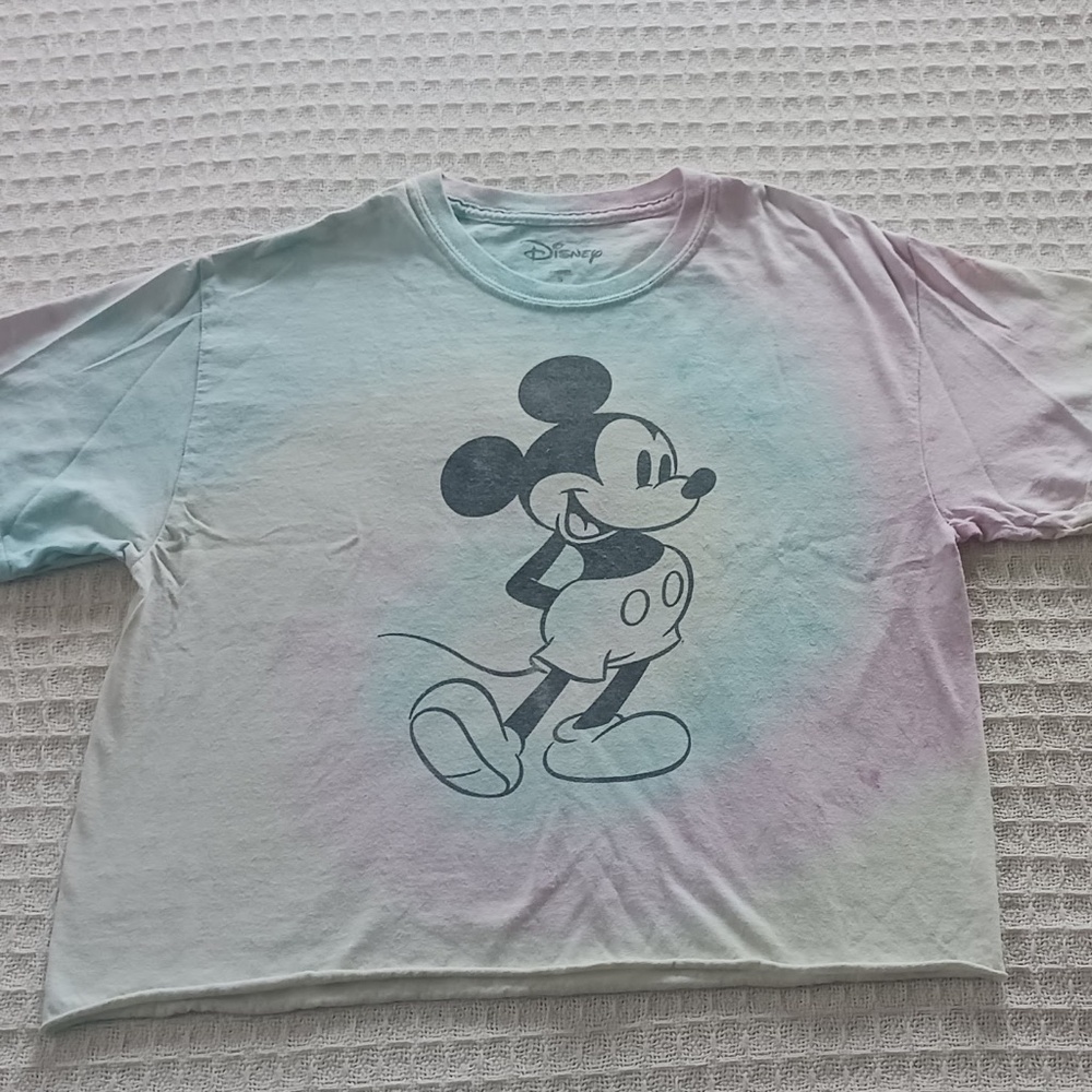 Mickey Mouse light tie-dye t-shirt Women's S